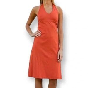 Blood orange Patagonia halter dress size L